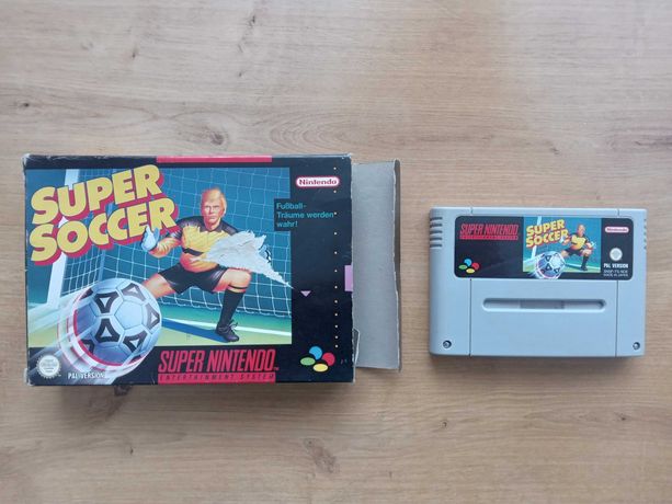 Gra SNES - Super Soccer - PAL - BOX