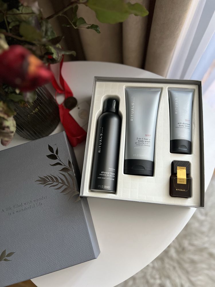 Пінка для бриття, антиперспірант, пінка для душу Rituals Homme Sport