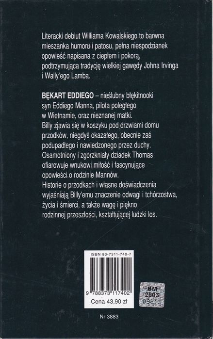 Bękart Eddiego -- William Kowalski