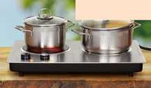 Kuchenka Klarstein Ramsey 2 Ceramiczna Ferromagnetic 2400W BLACK