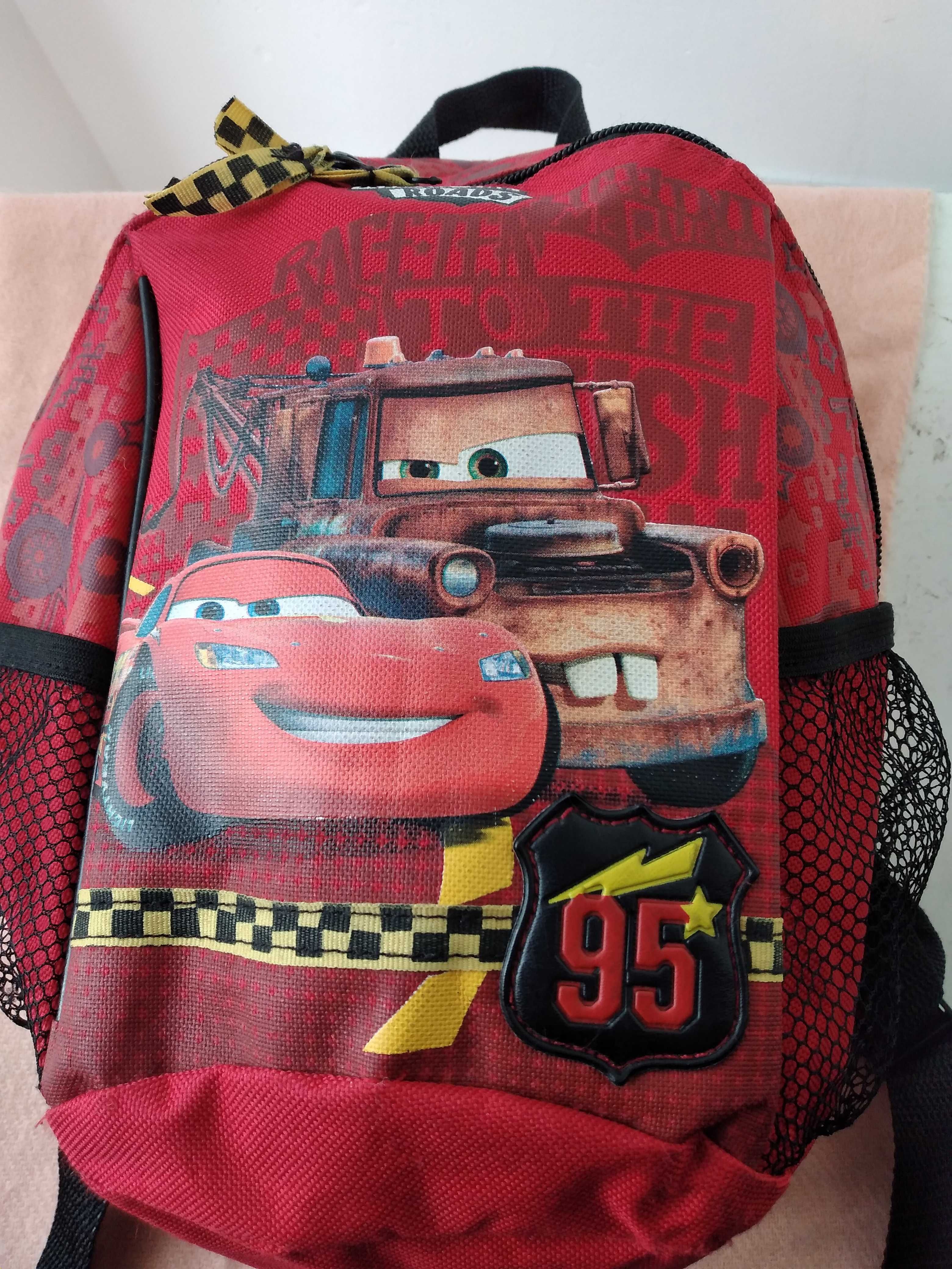 Plecak "Disney Cars" do przedszkola bardzo ładny