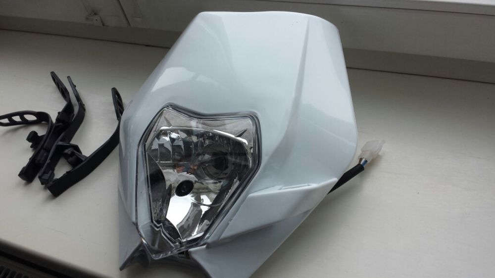 Owiewka lampa enduro supermoto ktm crf rmz kx rm yz xt te wr husqvarna