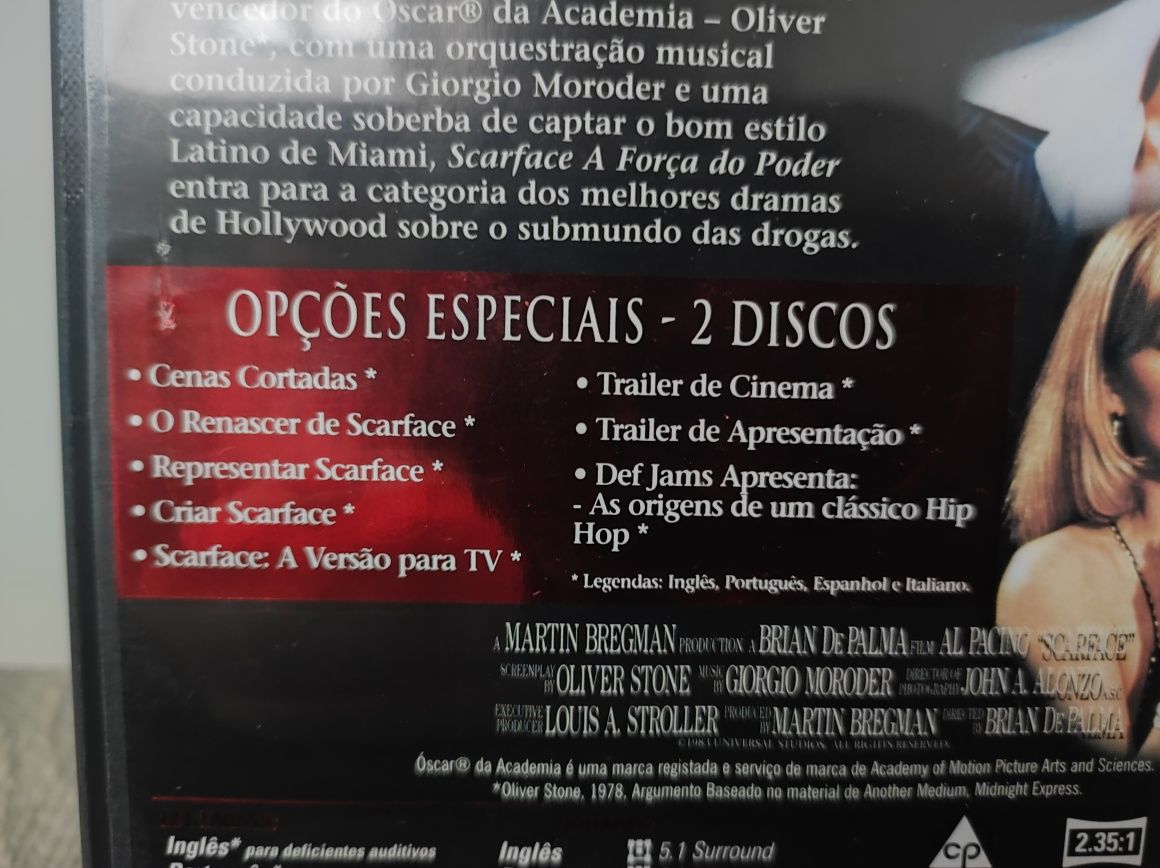 Scarface - A força do poder - Edição especial em 2 discos