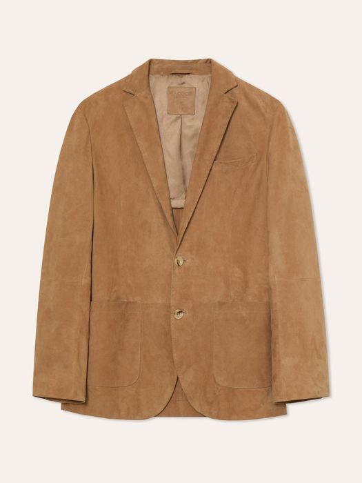 Blazer de camurça premium