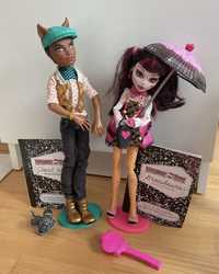 Lalki Monster High Draculaura i Clawd Forbitten Love