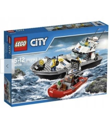 Klocki LEGO City Policyjna łódź patrolowa 60129