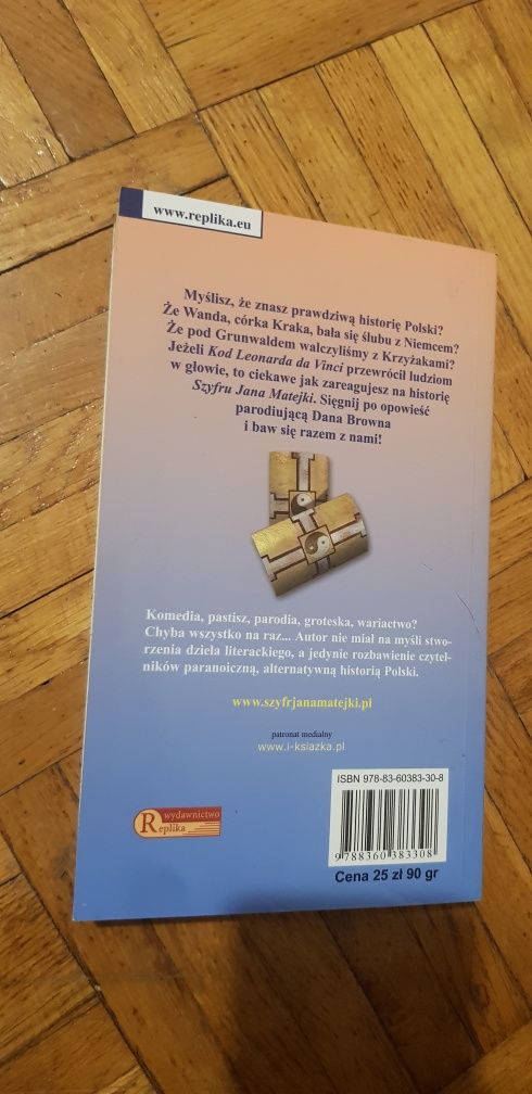 Szyfr Jana Matejki - Dariusz Rekosz z autografem