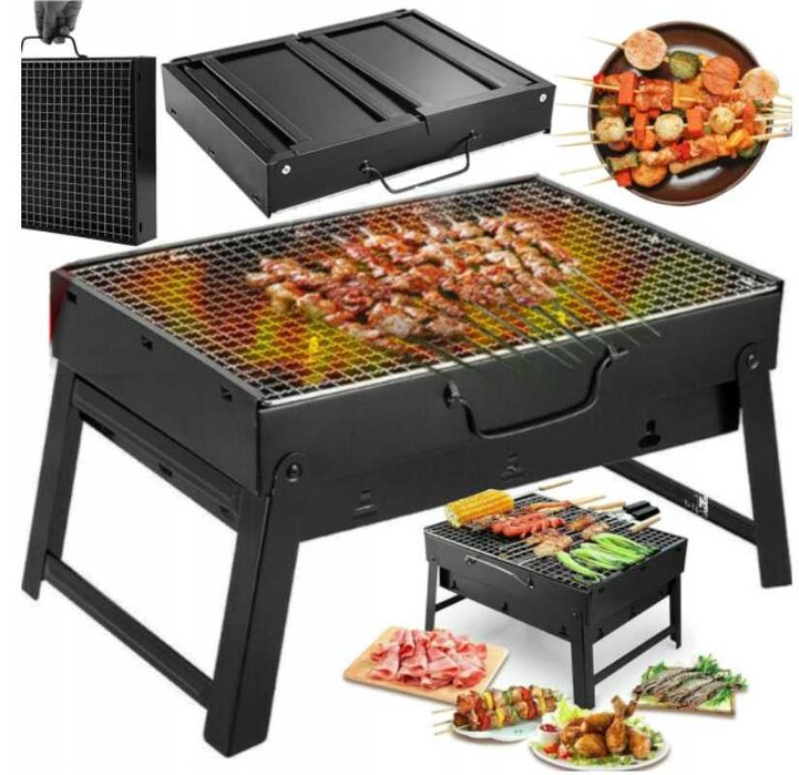Grill mobilny, składany - zamów już dziś. Majówka, weekend, wyjazd.