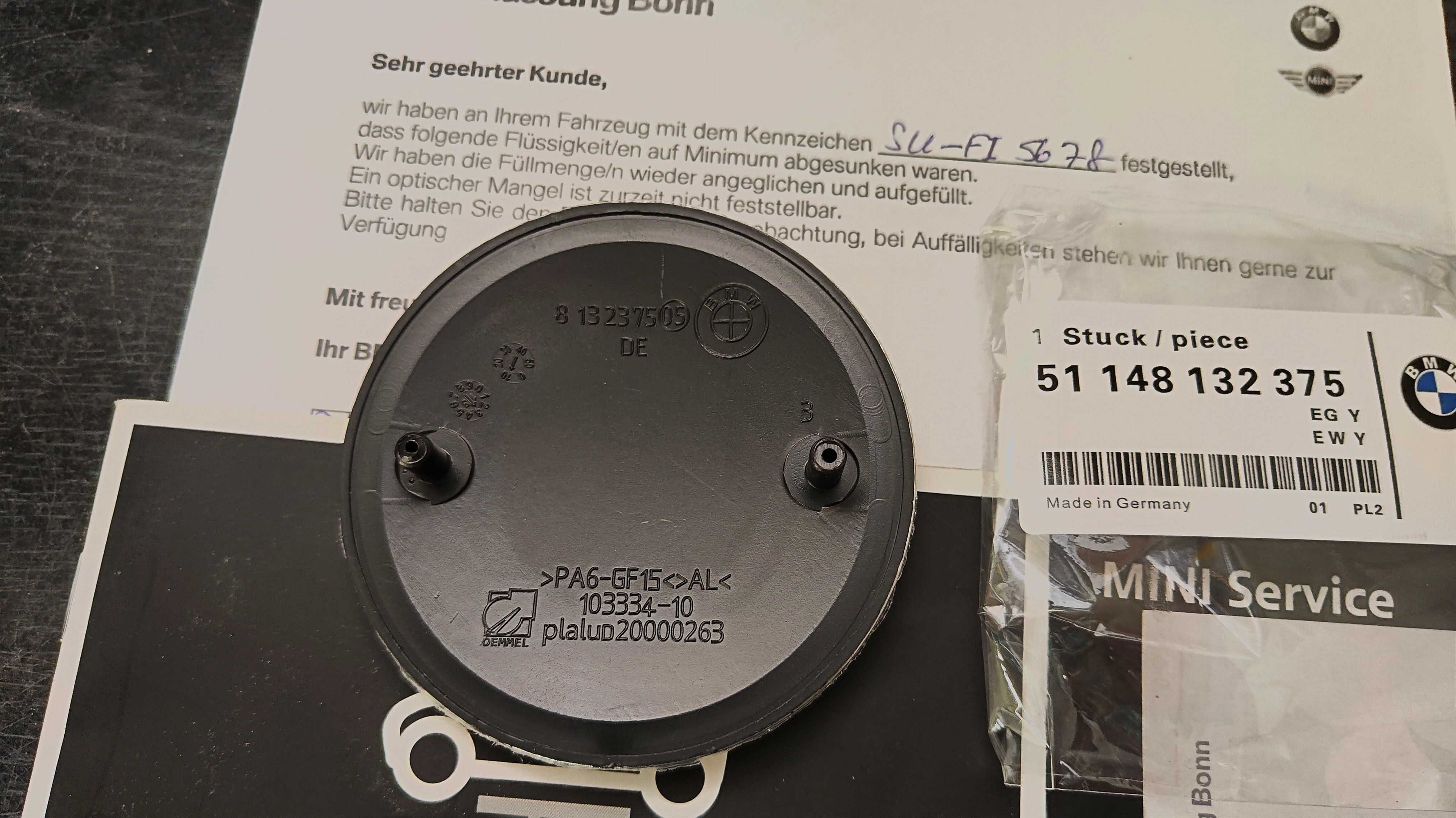 BMW 5 E60 E61 Emblemat Znaczek Logo Demmel 82mm Made in Germany