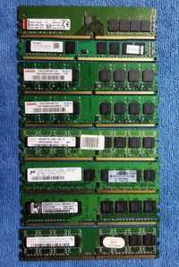 Оперативна память для ПК та Ноутбука DDR2/DDR3/DDR4 1-4GB