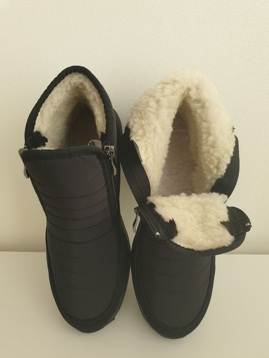 Чоловічі зимові черевики на хутрі термочеревики