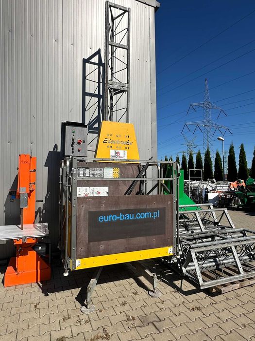 Winda budowlana towarowo-osobowa Electroelsa PM 400kg wciągarka pionow