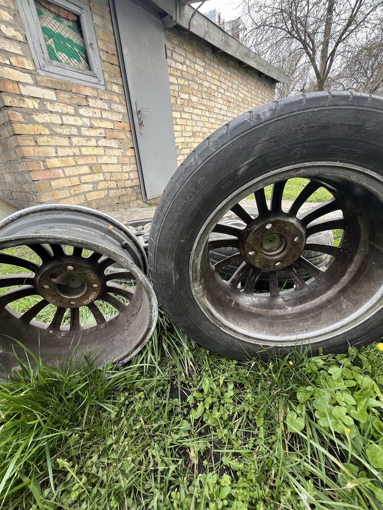 Продам Диски 4х100 r15 б/у або обміняю на ризину 225х45хR17  літо.Торг