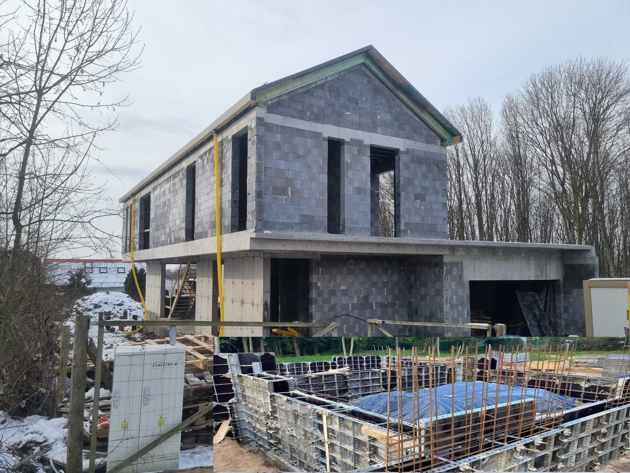 NANO HOUSE Budowa Domów  STANY SUROWE Firma do budowy domu Kraków