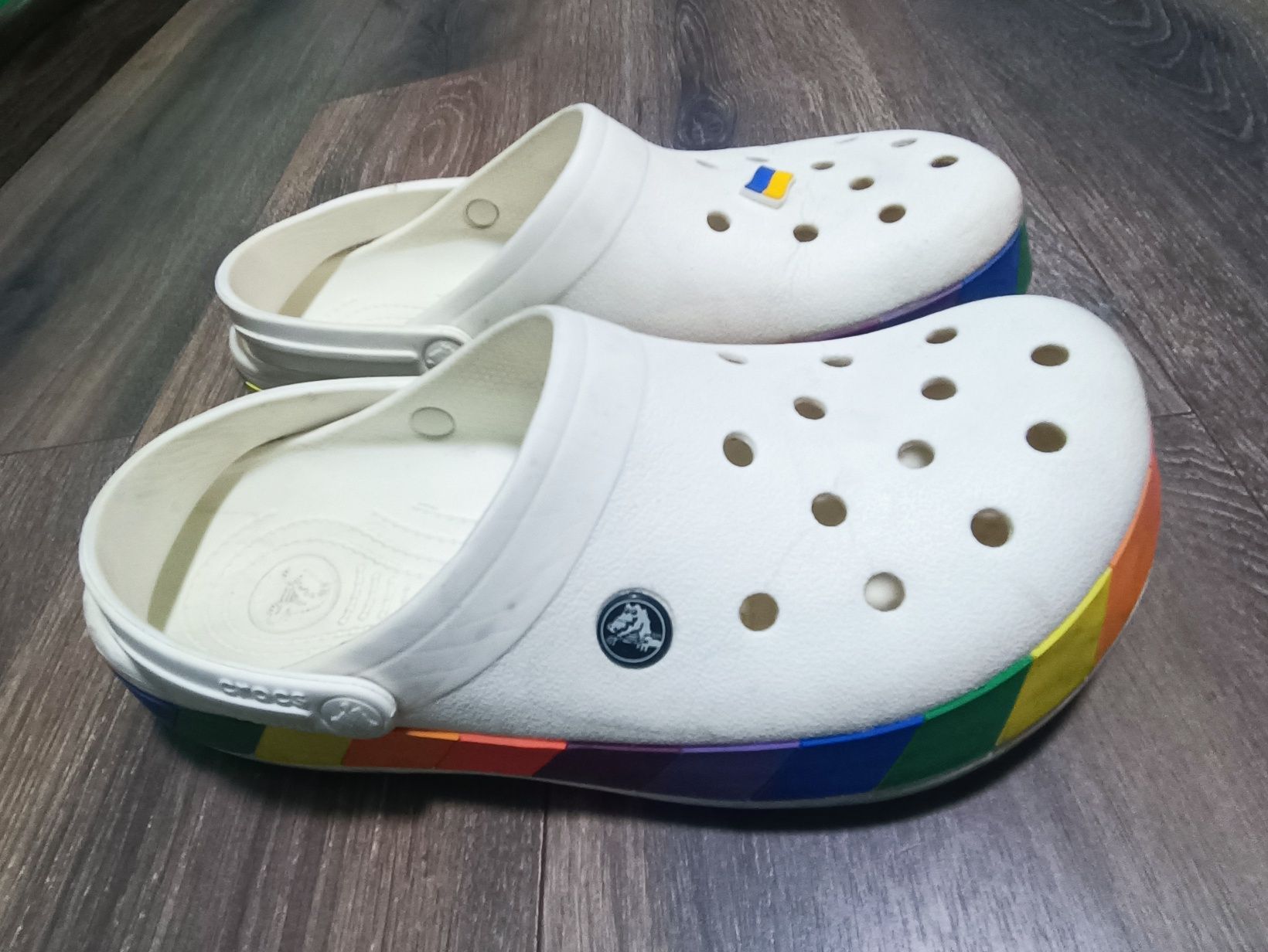 Crocs 41 р білі.