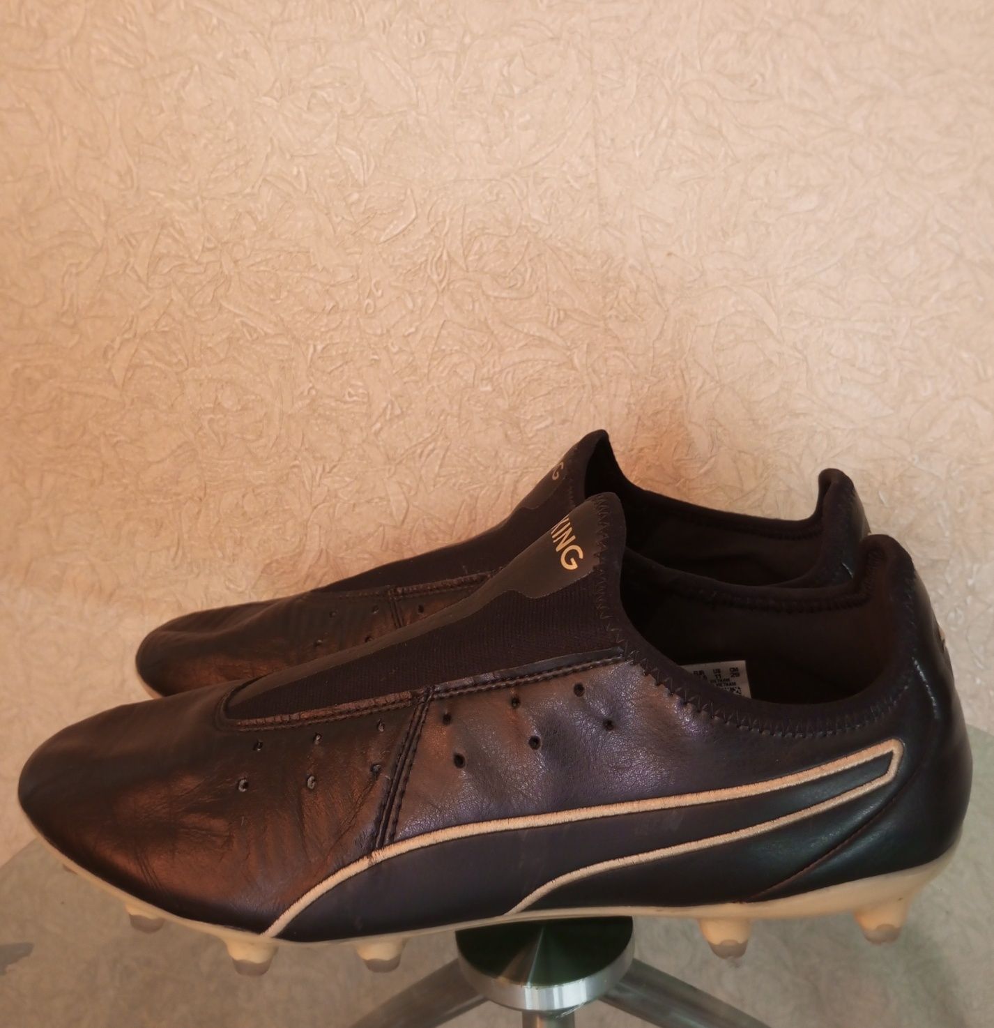 Кожаные бутсы/Puma/44,5