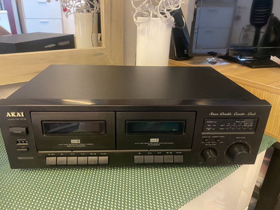 Вінтажна касетна дека - AKAI  HX-27W