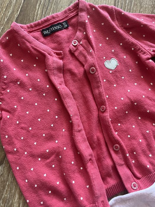 Sweterki na guziki, rozmiar 80