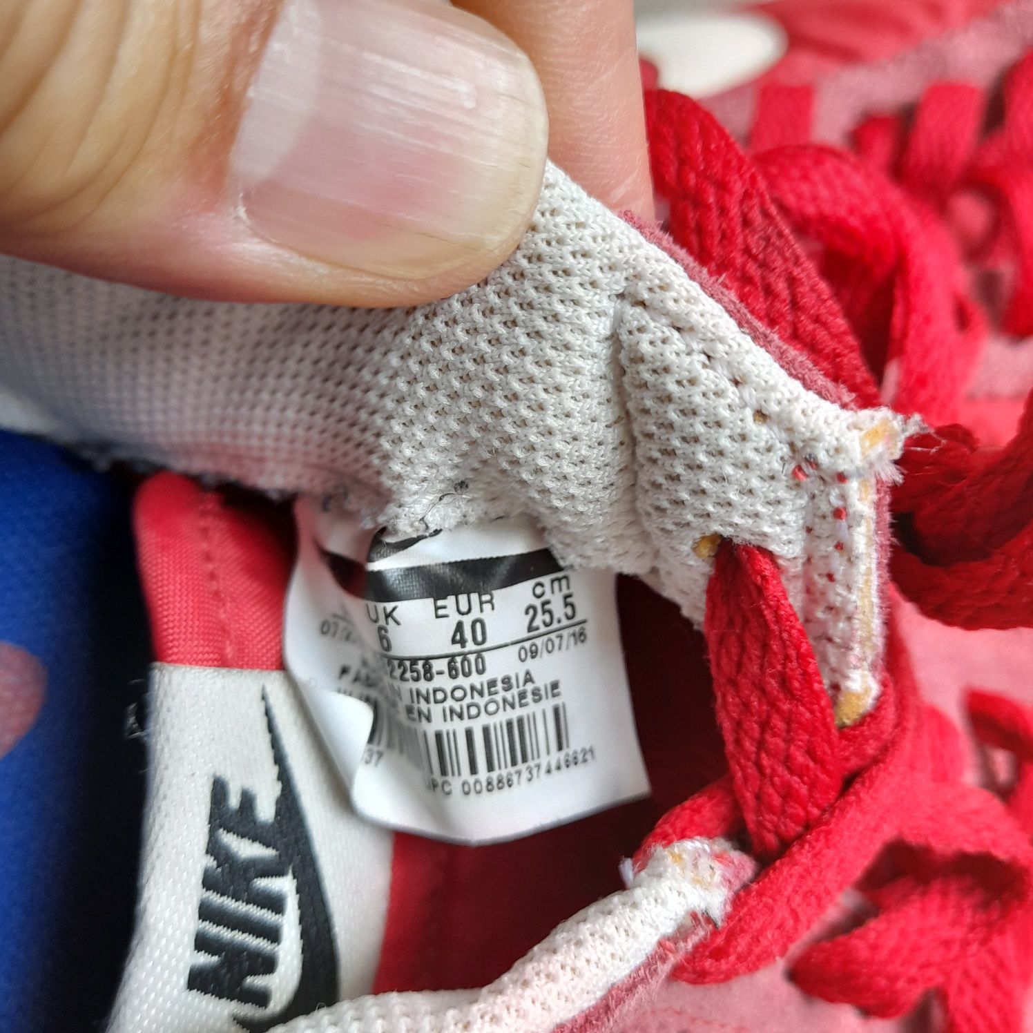 Tenis Nike unixeso T 40