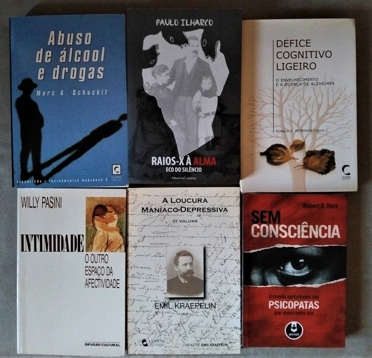 Livros lúdicos/didáticos/psiquiatria/psicologia/neurologia