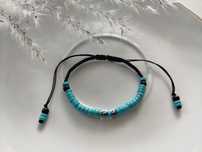 Bransoletka handmade kamienie naturalne z Hematytem, Magnezyt Turkusow