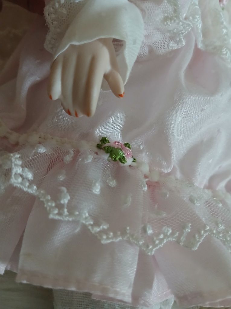 Lalka porcelanowa,41 cm,vintage,stara