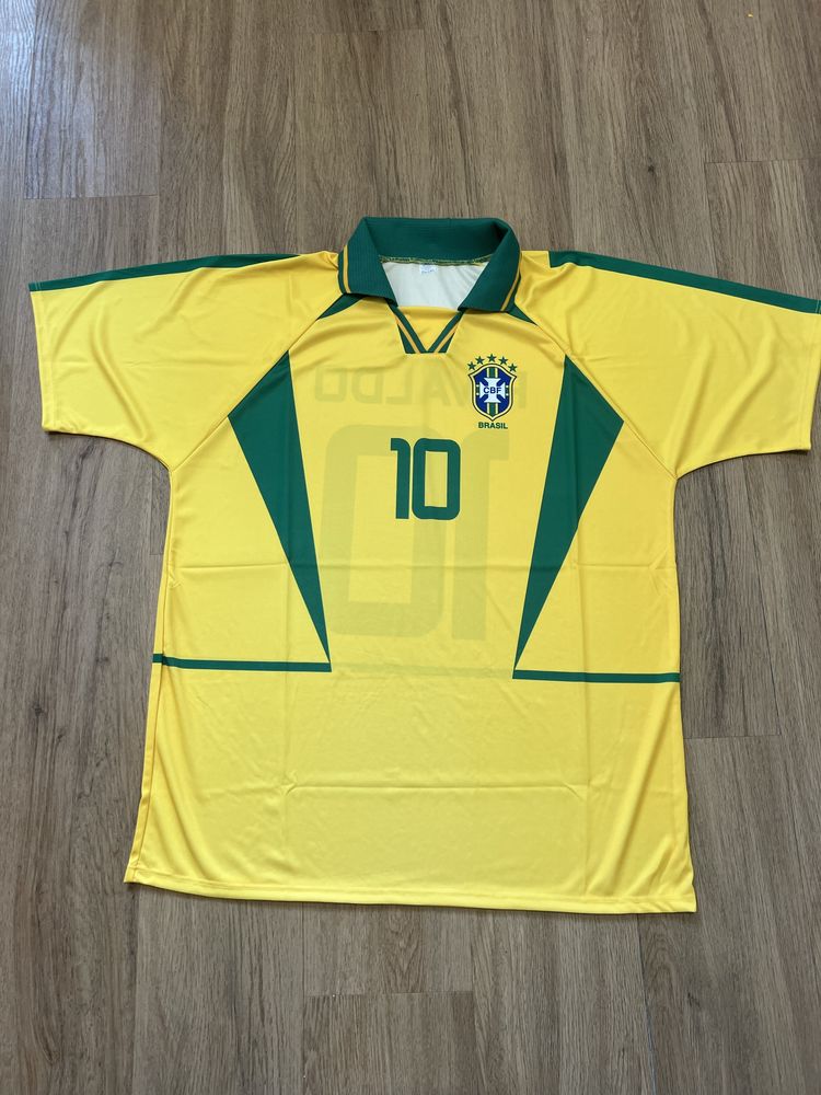 Rivaldo Koszulka Brazylii Brasil Brazylia Piłkarska Football