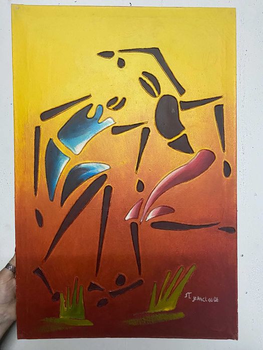 Quadros de Artesanato como novos