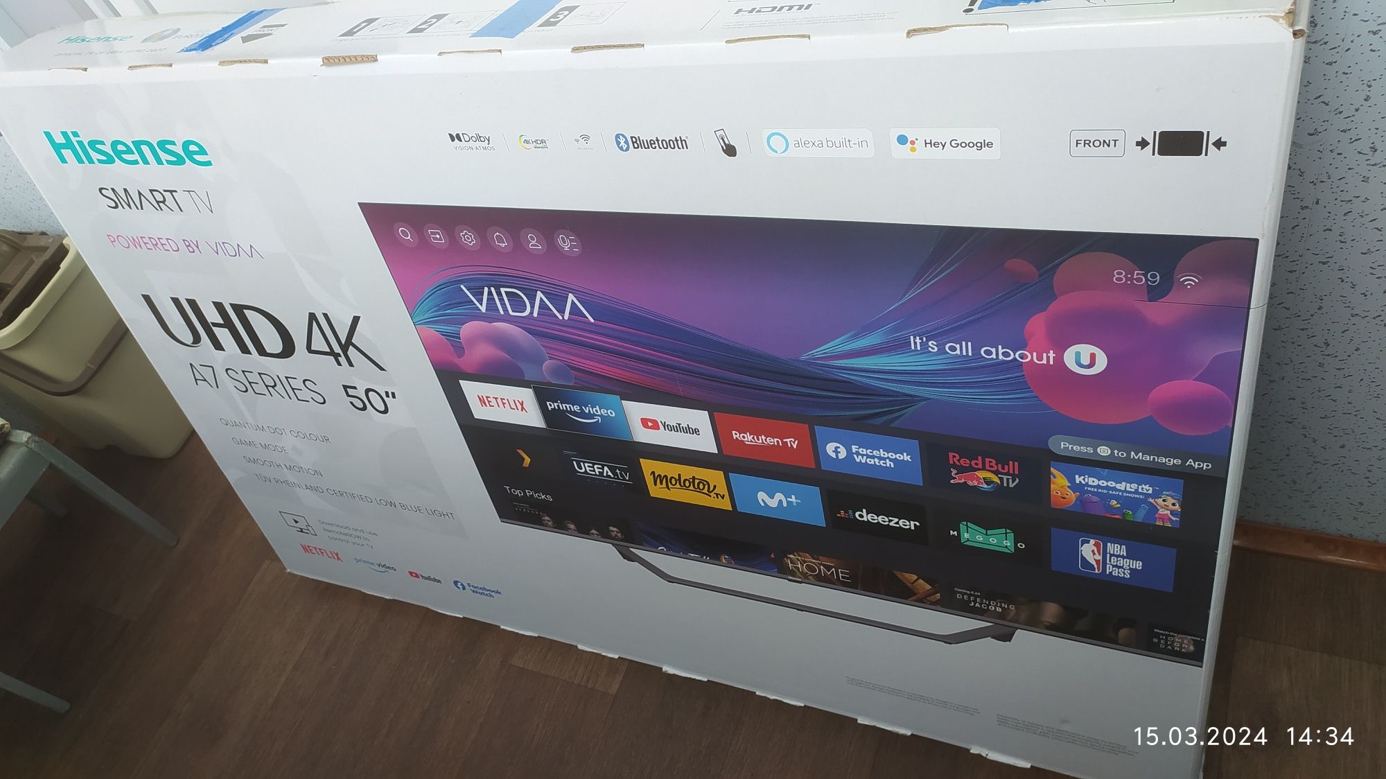 Smart TV Hisense 50 A7