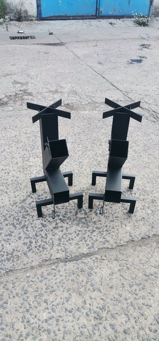 Piec rakietowy 63 cm wysoki