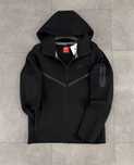 Кофта Nike Tech Fleece black/найк теч фліс/найк теч флис