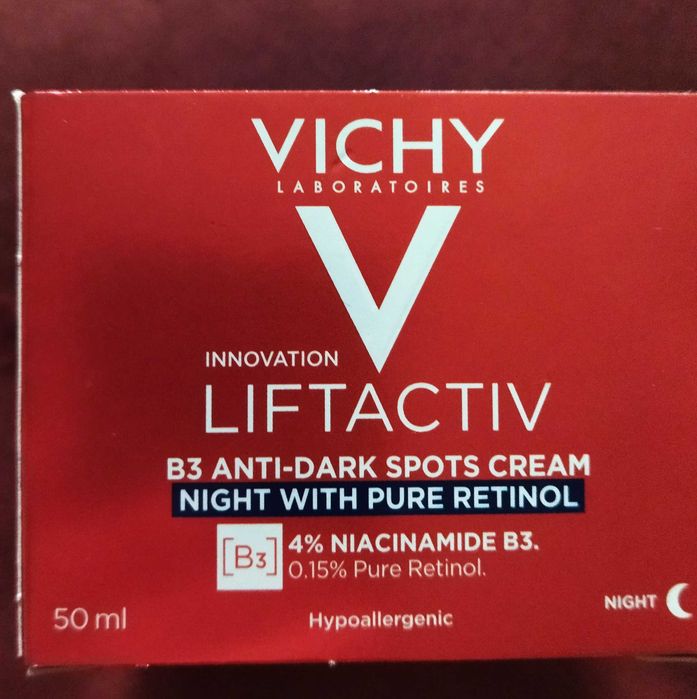 Vichy LIFTACTIV Krem Przebarwienia na NOC z RETINOLEM 50ml