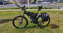 Rower górski Cube Aim Pro XL 29" MTB + sakwy torby oświetlenie lemondk