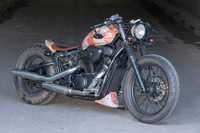 Honda Shadow Flame Custom Bobber Cafe 600 cc vt xv hd ybr