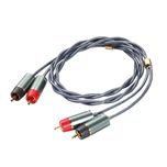 Кабель аналоговий ddHiFi RC30B. 2 RCA / 2 RCA. Довжина: 60 см