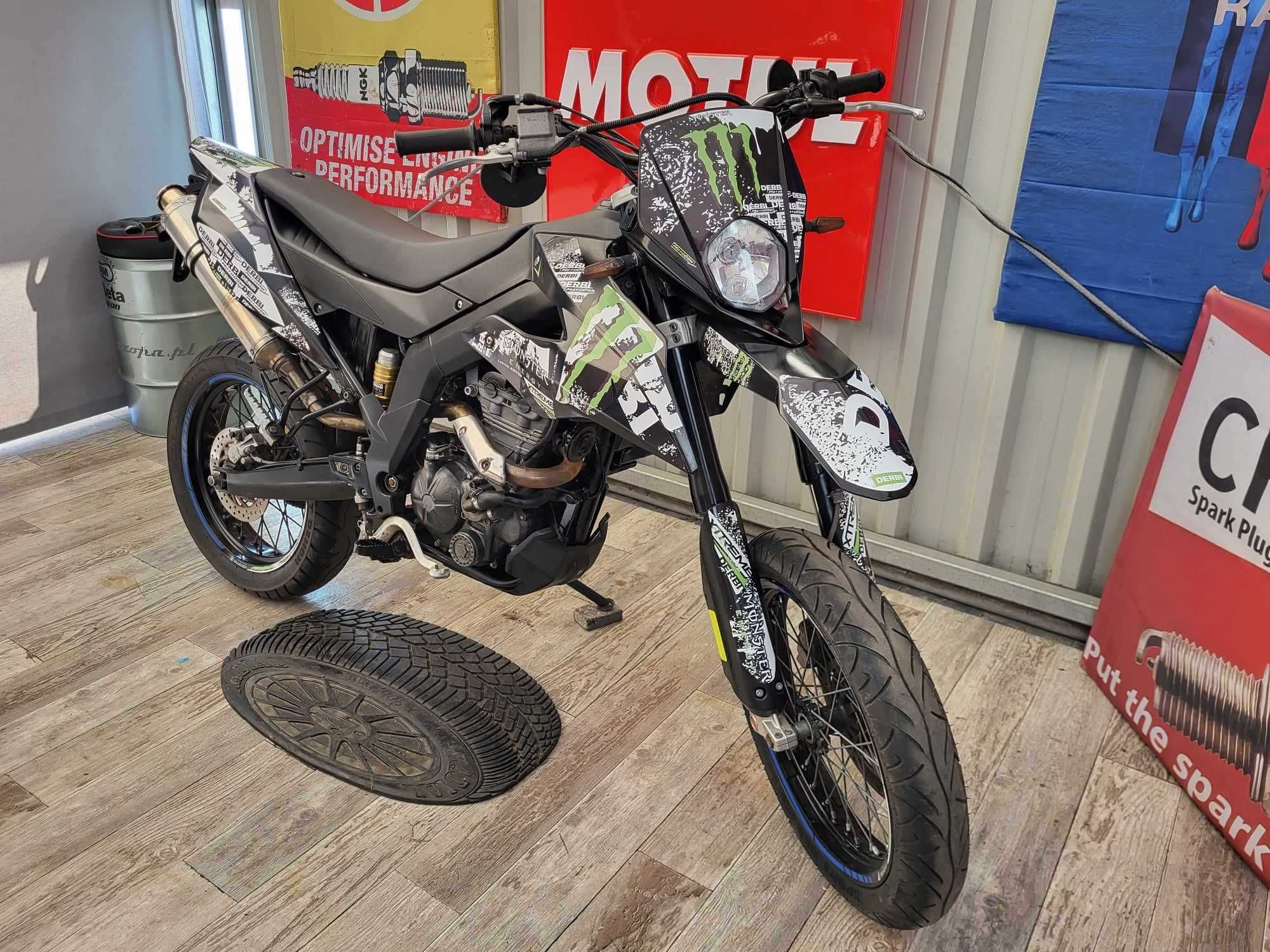 Derbi Senda 125 4TSupermoto na kat B z Niemiec RATY