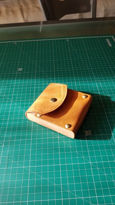 Dia do Pai - Bolsa cartas em madeira e couro personalizado