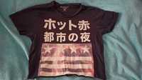 koszulka t-shirt crop top Japan napisy M 38