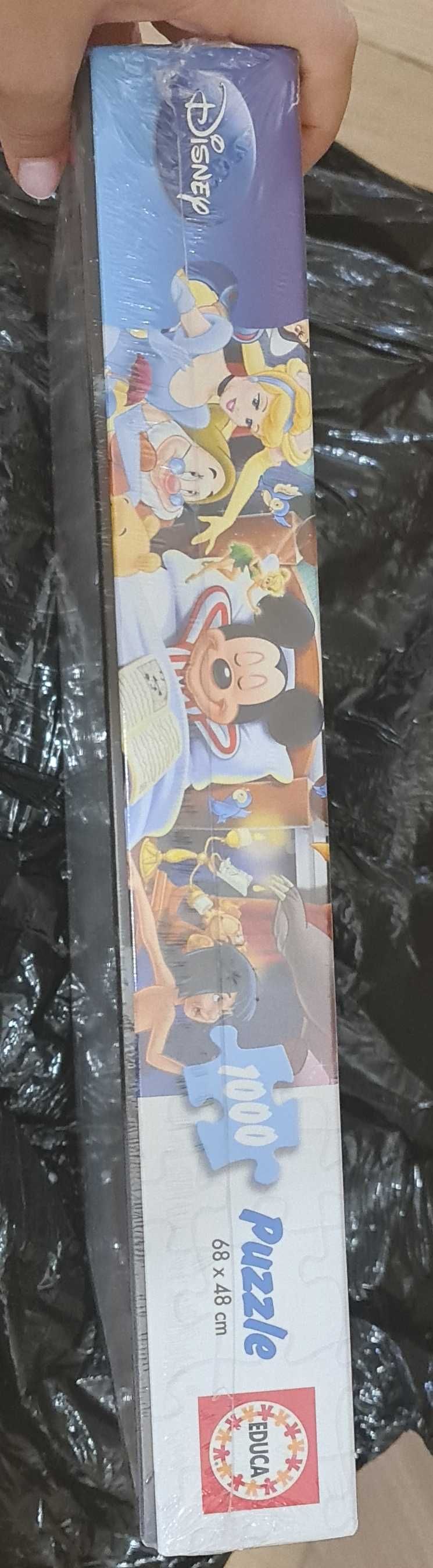 Puzzle Disney Educa 1000 Sen Mickey NOWE w folii Syrenka Lew Puchatek