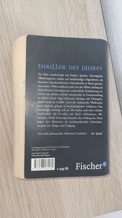 Frank schatzing der schwarm