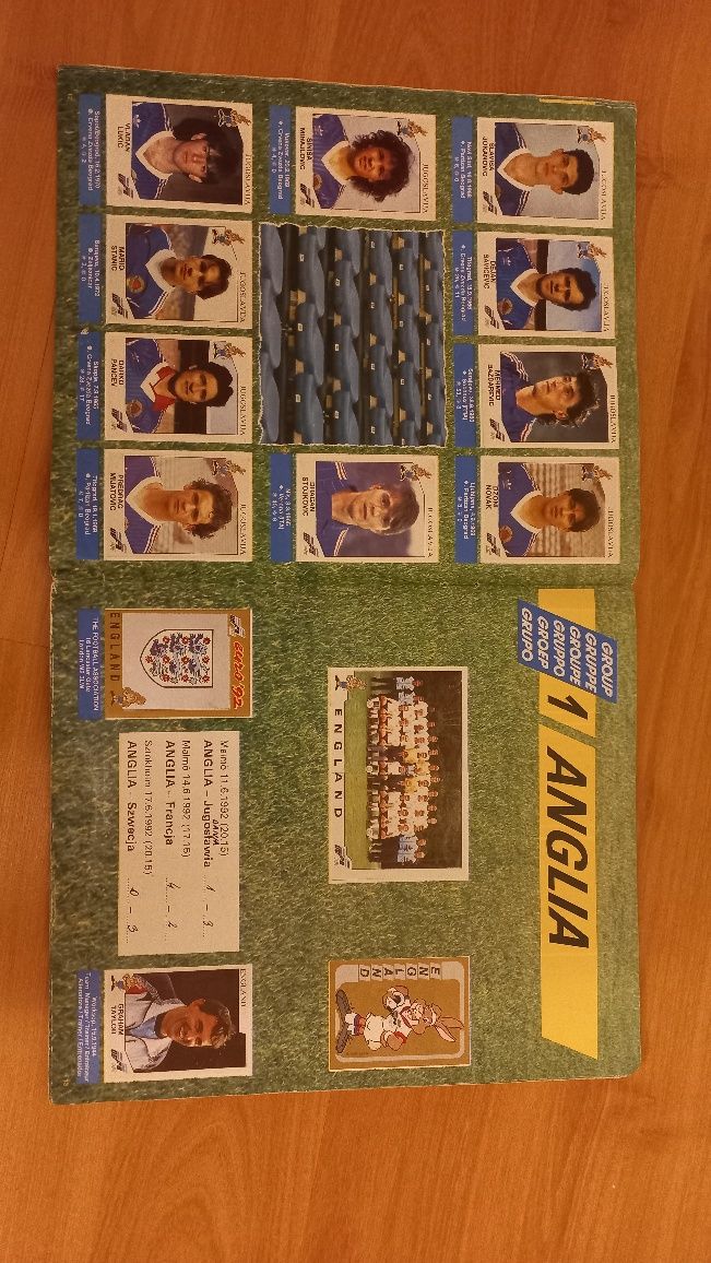 Album Euro 92 Panini