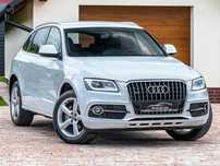 Audi Q5 S-Line 2.0TDI Lift Tylko 125 Tys km Skóra Ledy Nawi Srrwis Piękny