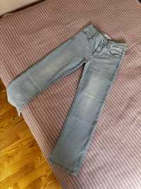 jeansy damskie z prostą nogawką Mango
