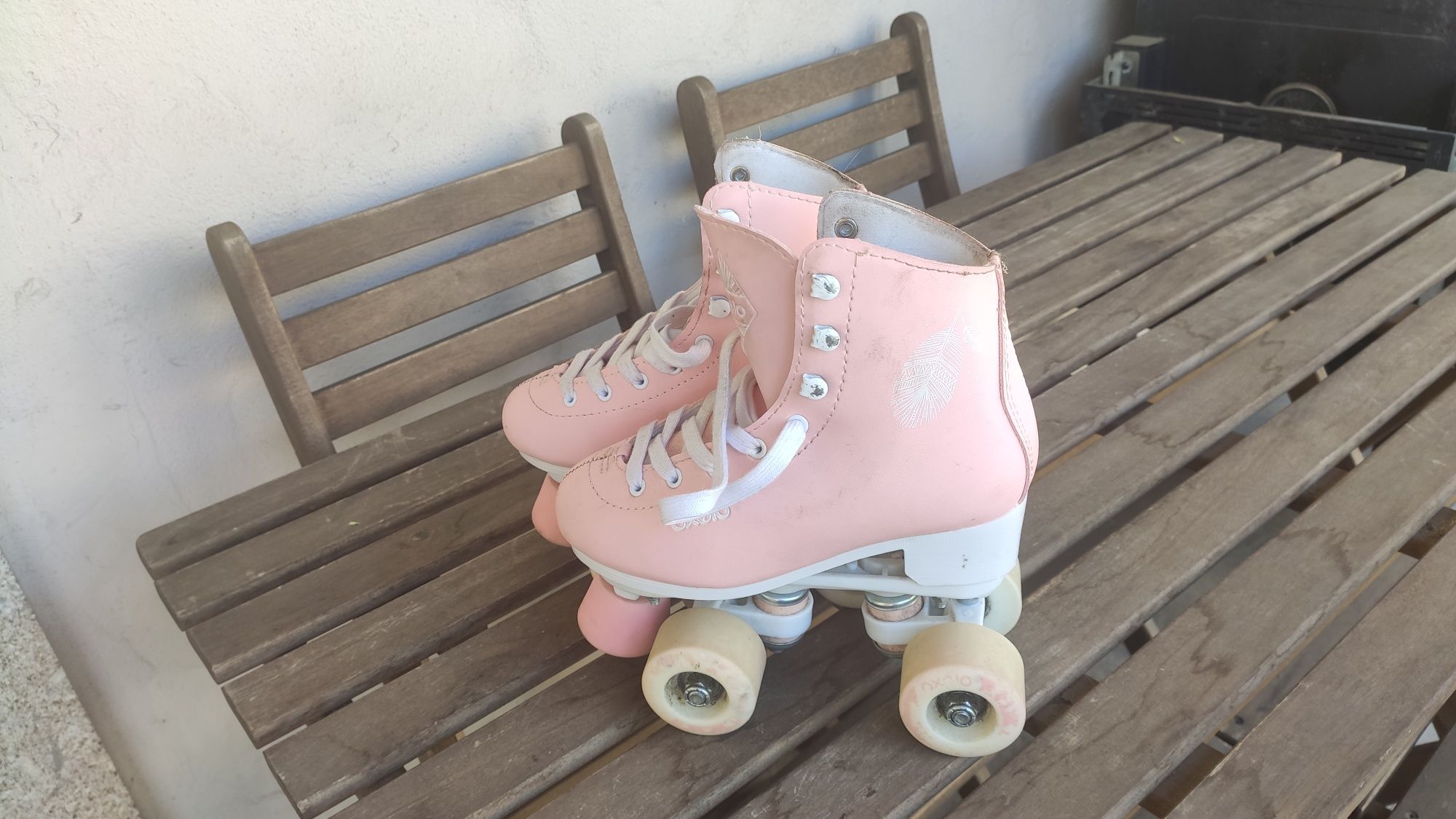 Patins rosa menina Decathlon