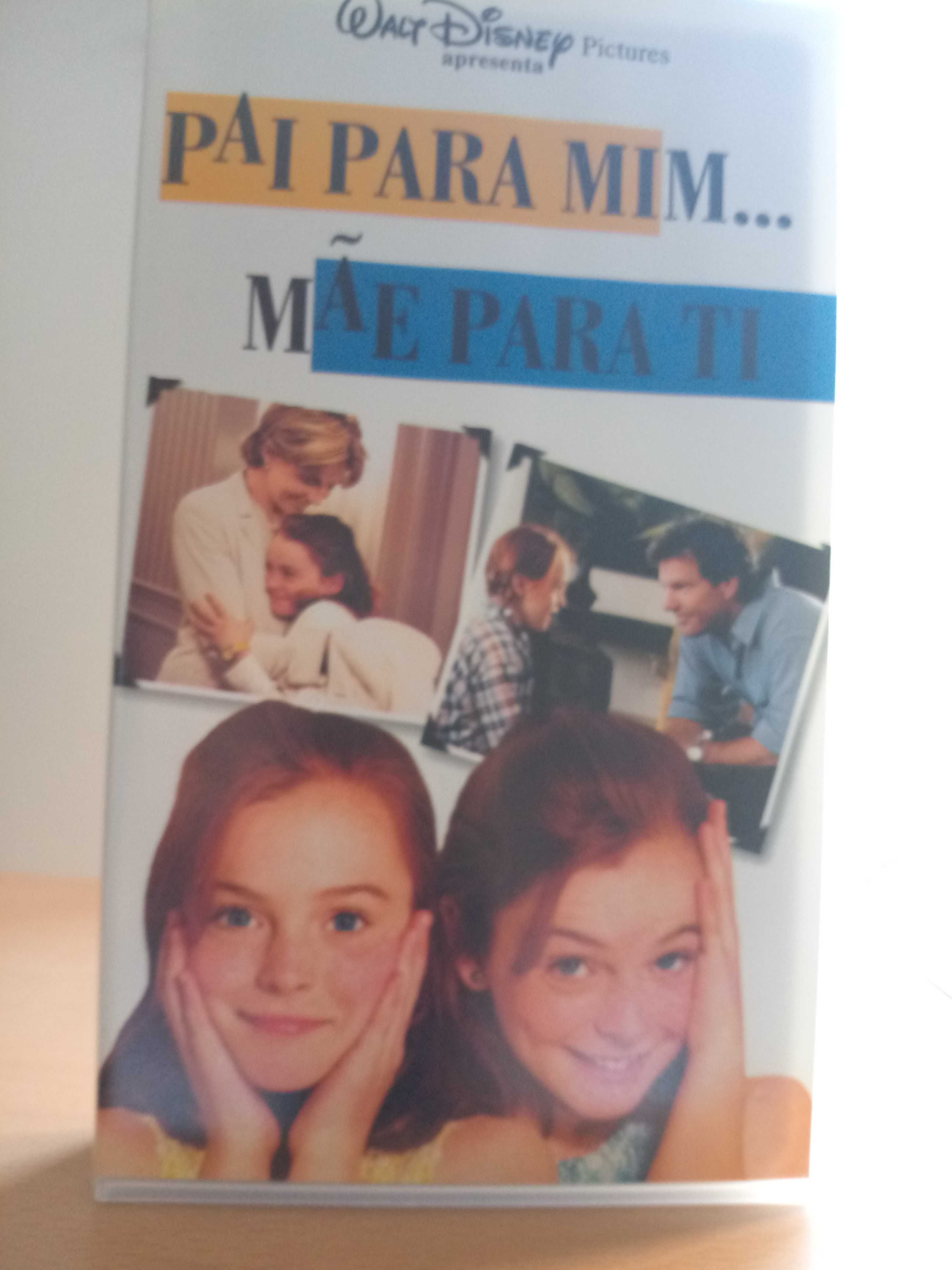 FILME VHS 1999   COM HISTORIA - PAI PARA MIM   MÃE PARA TI  -