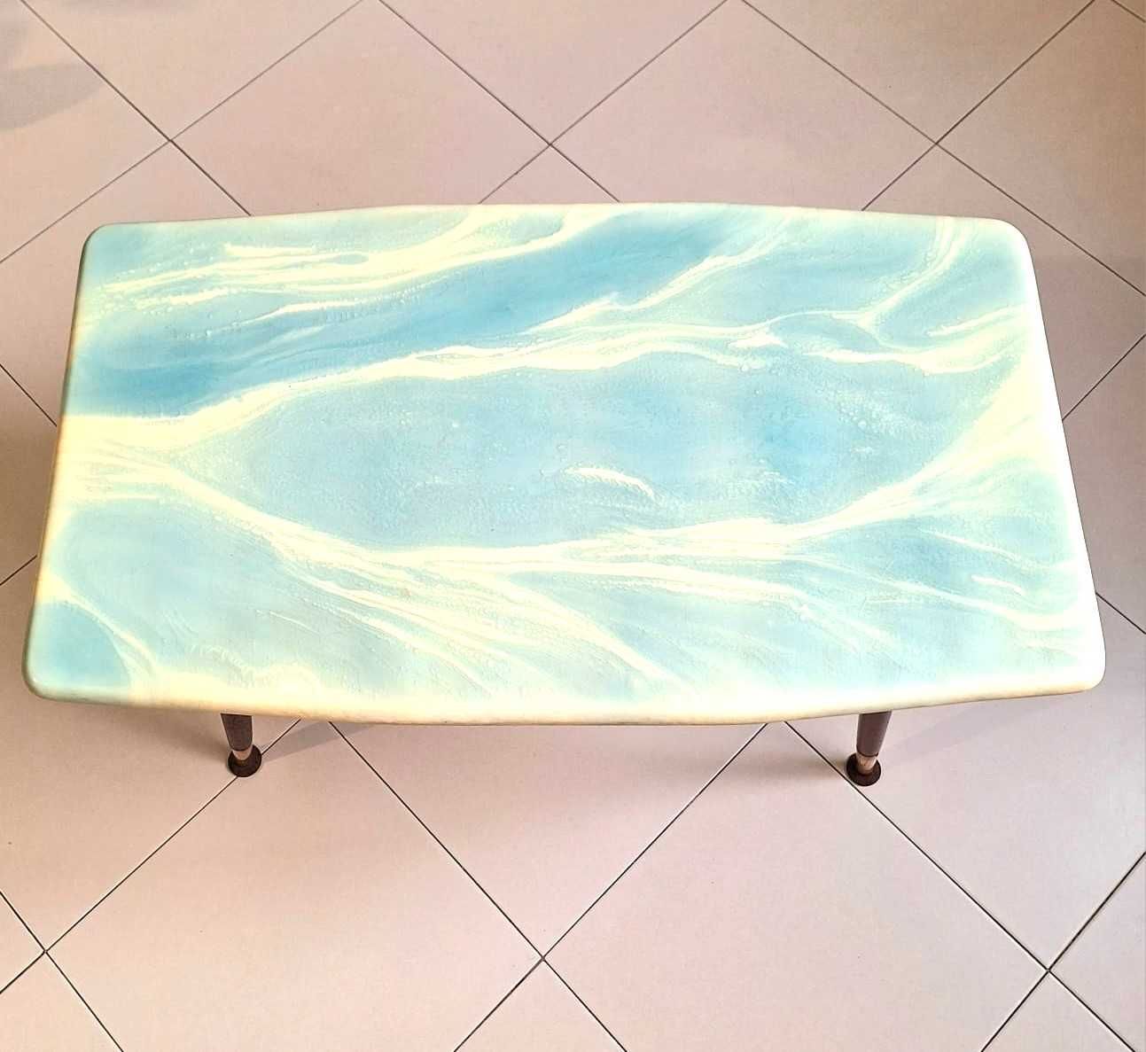 MESA DE CENTRO DE RESINA VINTAGE - Vintage resin coffee table