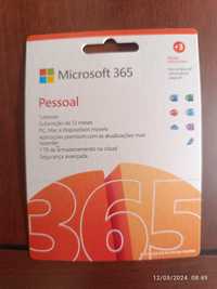 Licença Microsoft Office 365 1 ano.