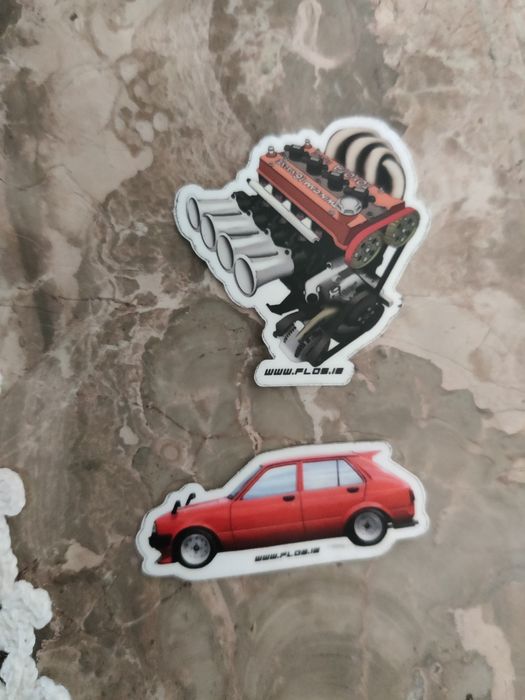 Autocolantes 4age e tyota starlet