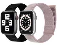 Różowy Nylonowy Pasek Apple Watch 4 / 5 / 6 / 7 / 8 / 9 /ULTRA