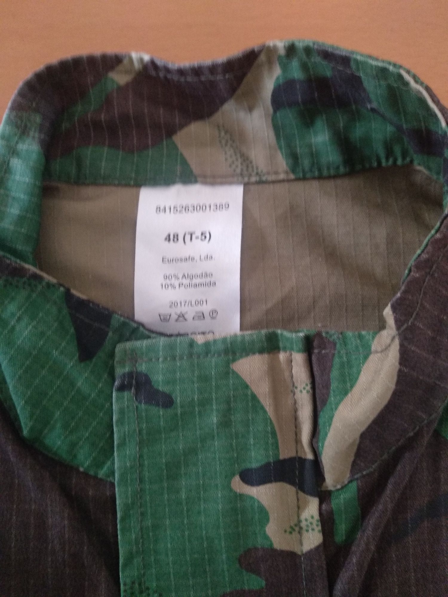 Casaco/Dólmen Camuflado T5 - Novo